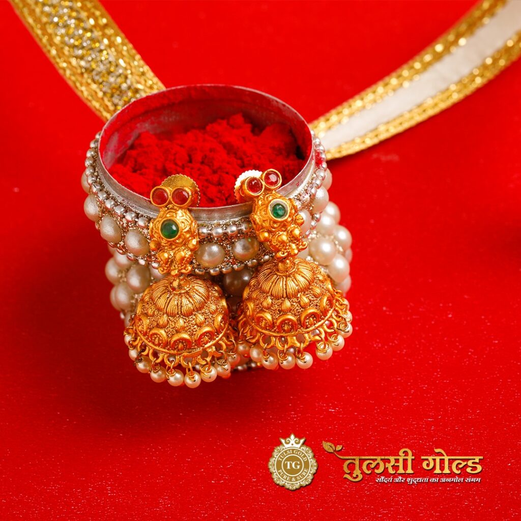 Gold Earrings - Tulsi Gold Kamothe