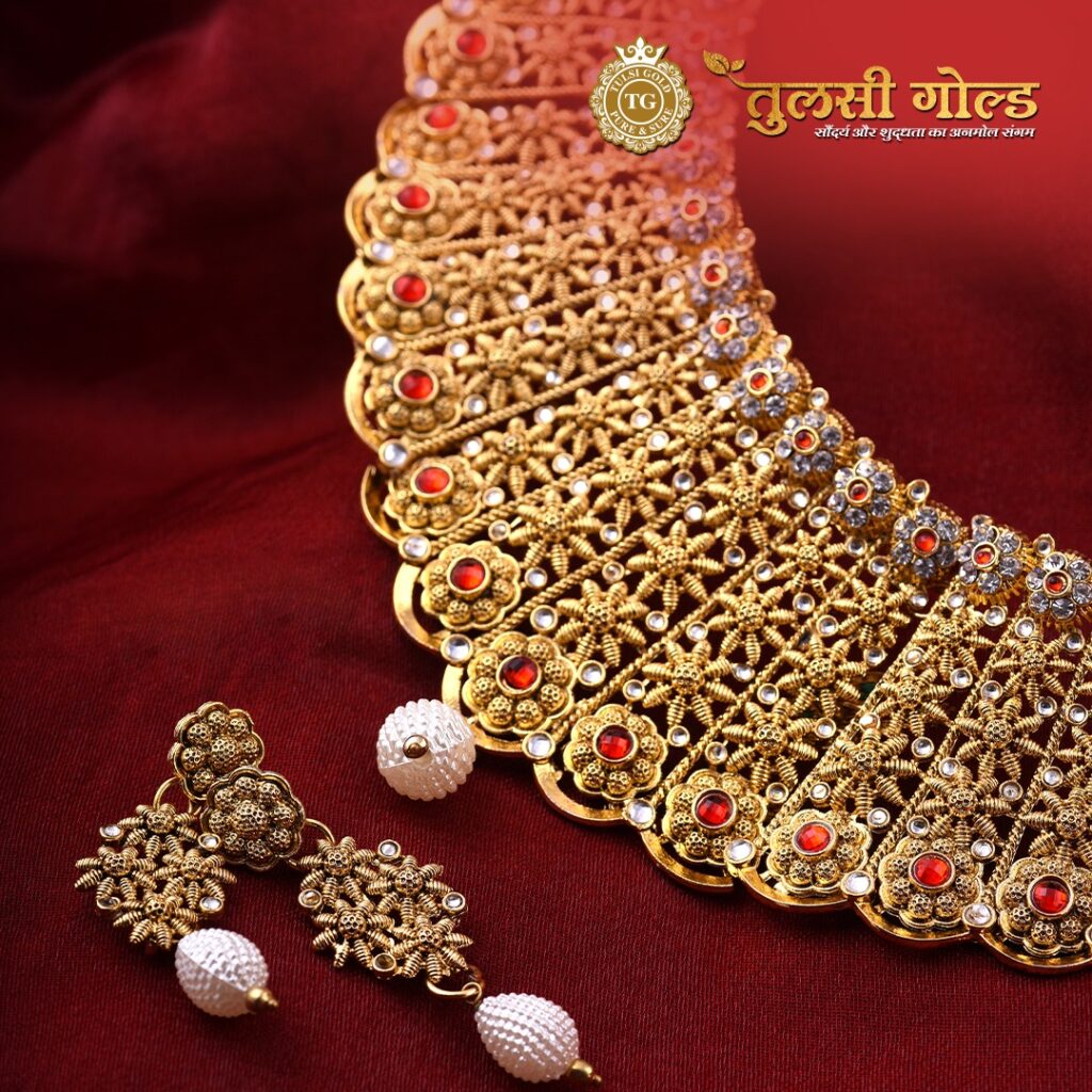 Gold Necklace - Tulsi Gold Kamothe